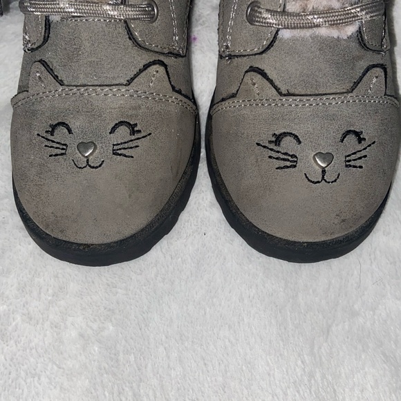 Wonder Nation Critter Cutie Lace-up Moto Boot - Picture 8 of 8